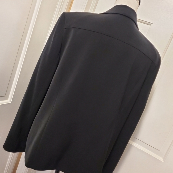 EUC Elegant Collection Black Blazer/Jacket size 14, Classic, Business Casual - Picture 3 of 10